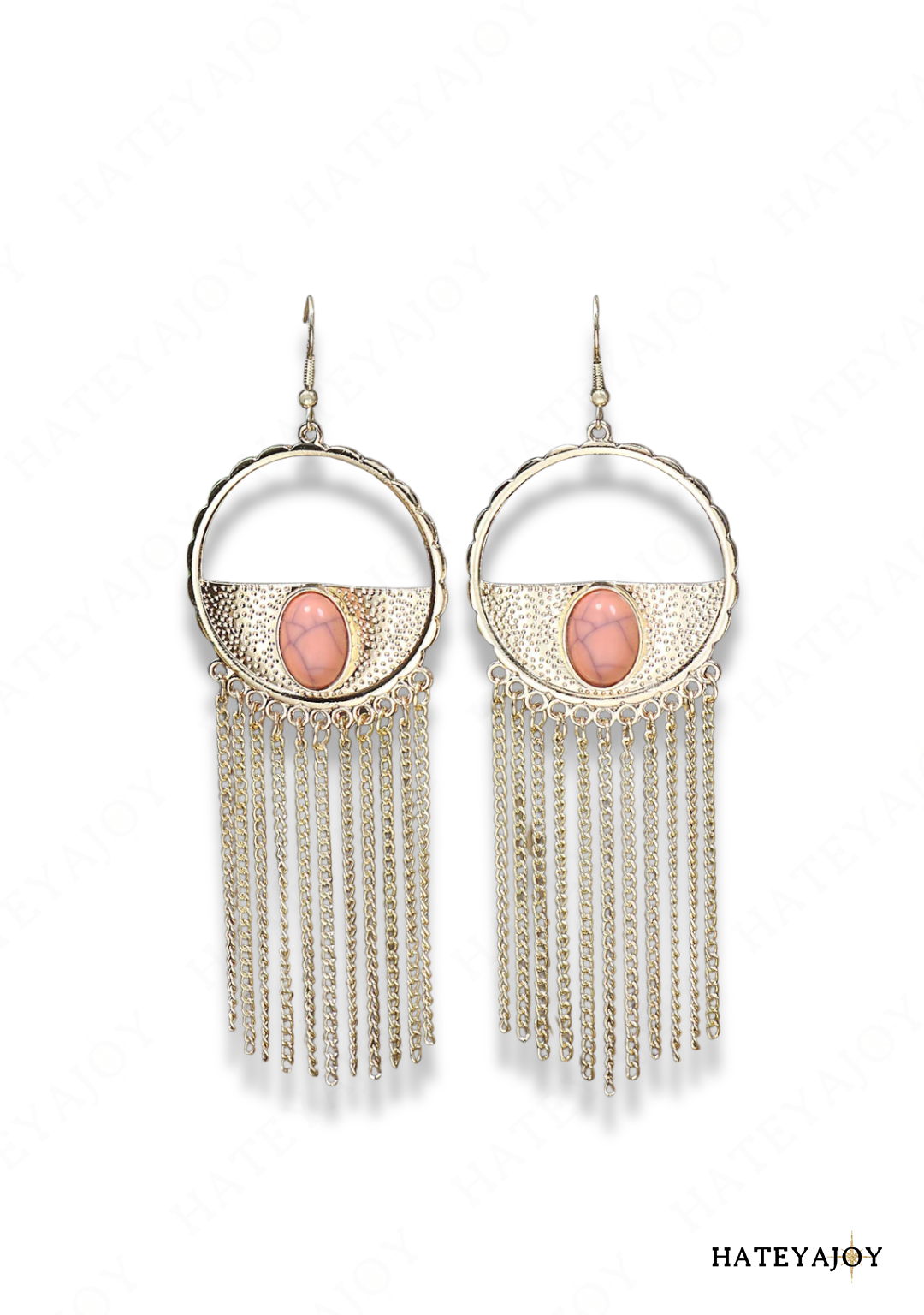 Boucles D'oreilles Métal Style Indien | Tyl