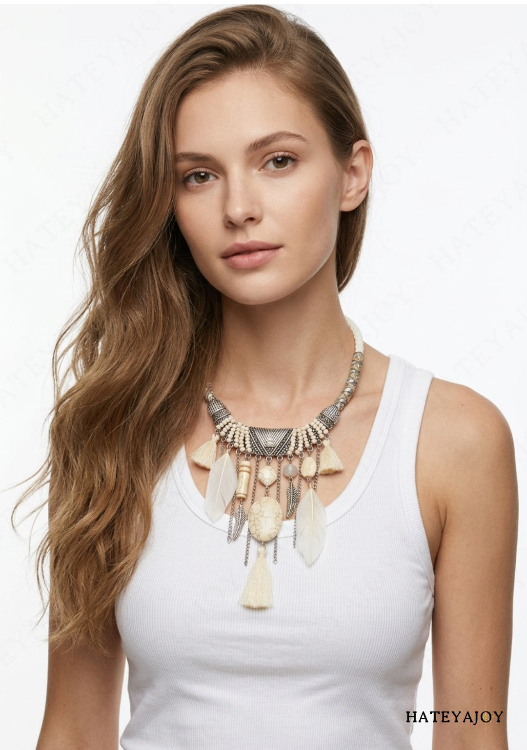 Collier Bohème Style Africain<br>Lewa