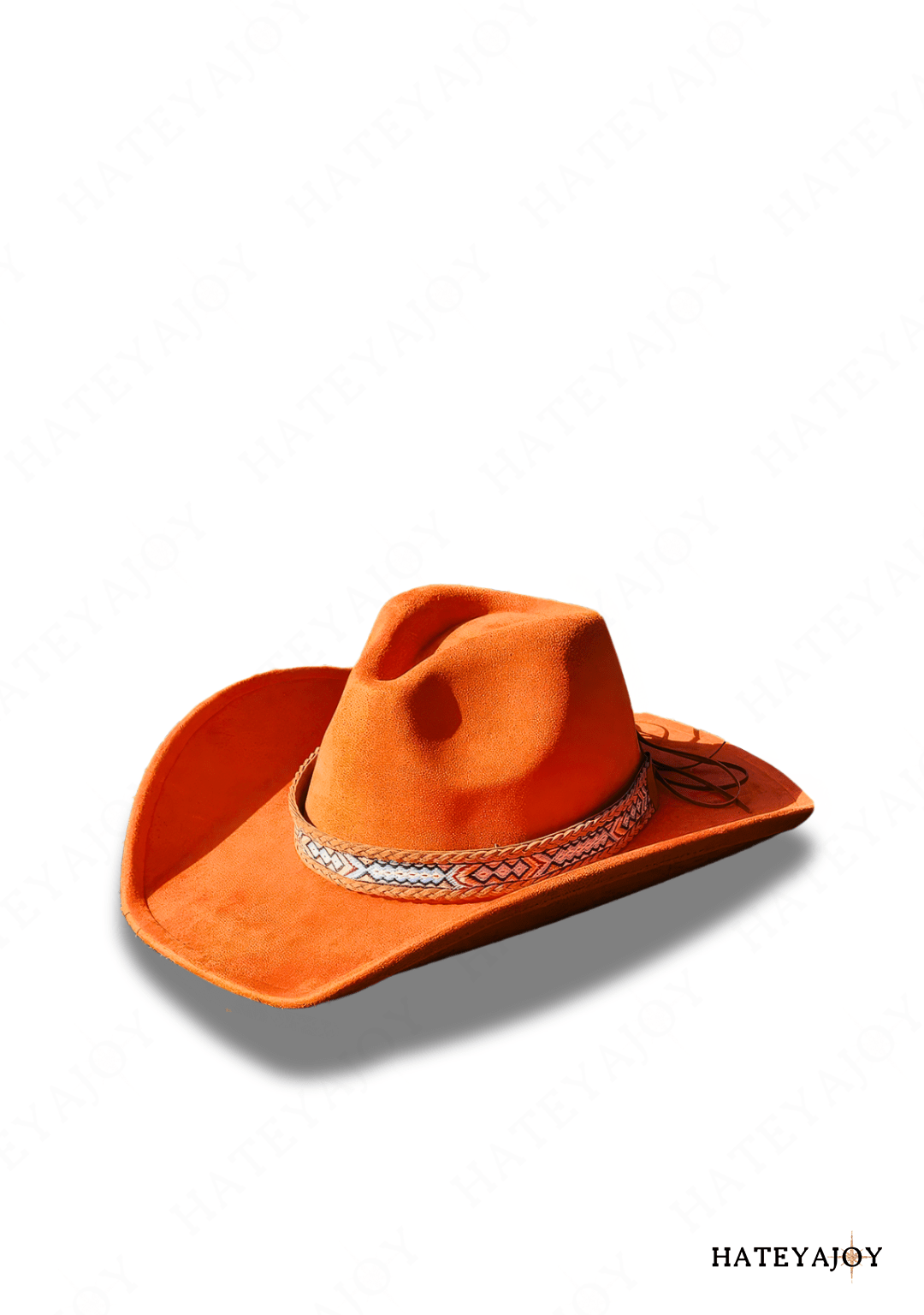 Chapeau Boho Style Western Cowgirl | Ginger | HateyaJoy Orange / 56-58 cm