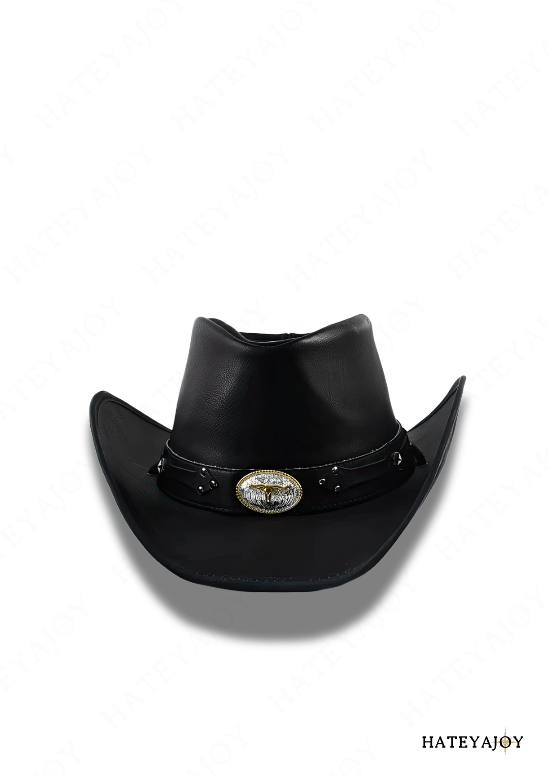 Chapeau Cowboy Western 100% Cuir Large Bord Boho Style | Austin | HateyaJoy
