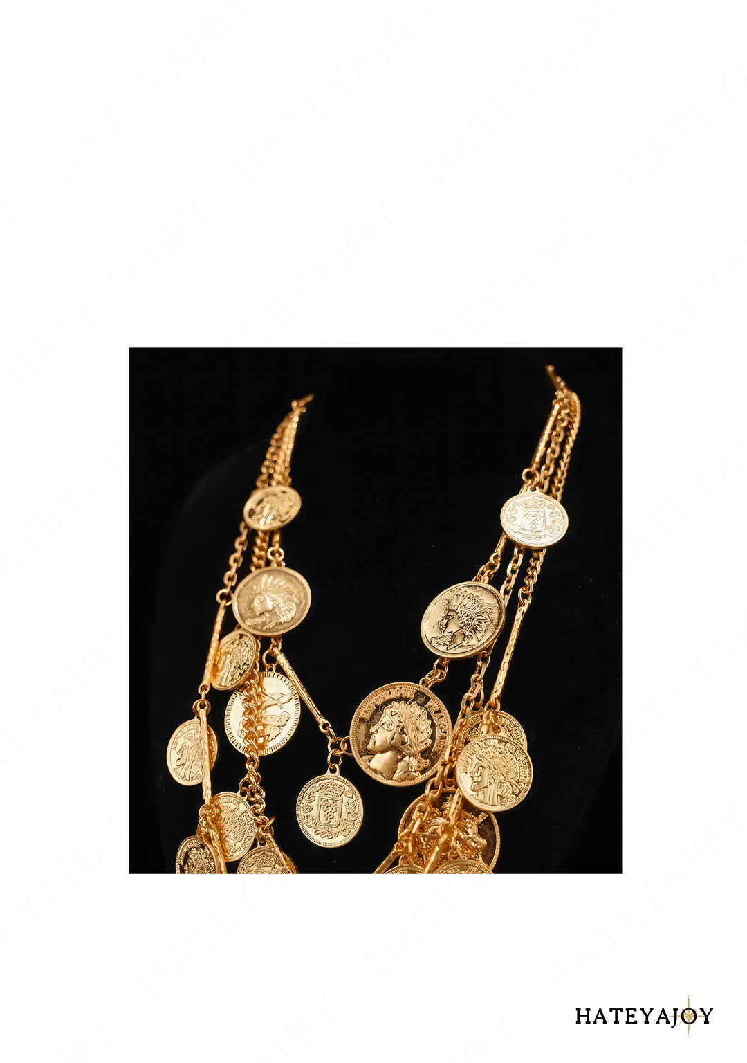 Collier Multi Pièces Look Bohème Chic | Brooklyn | HateyaJoy