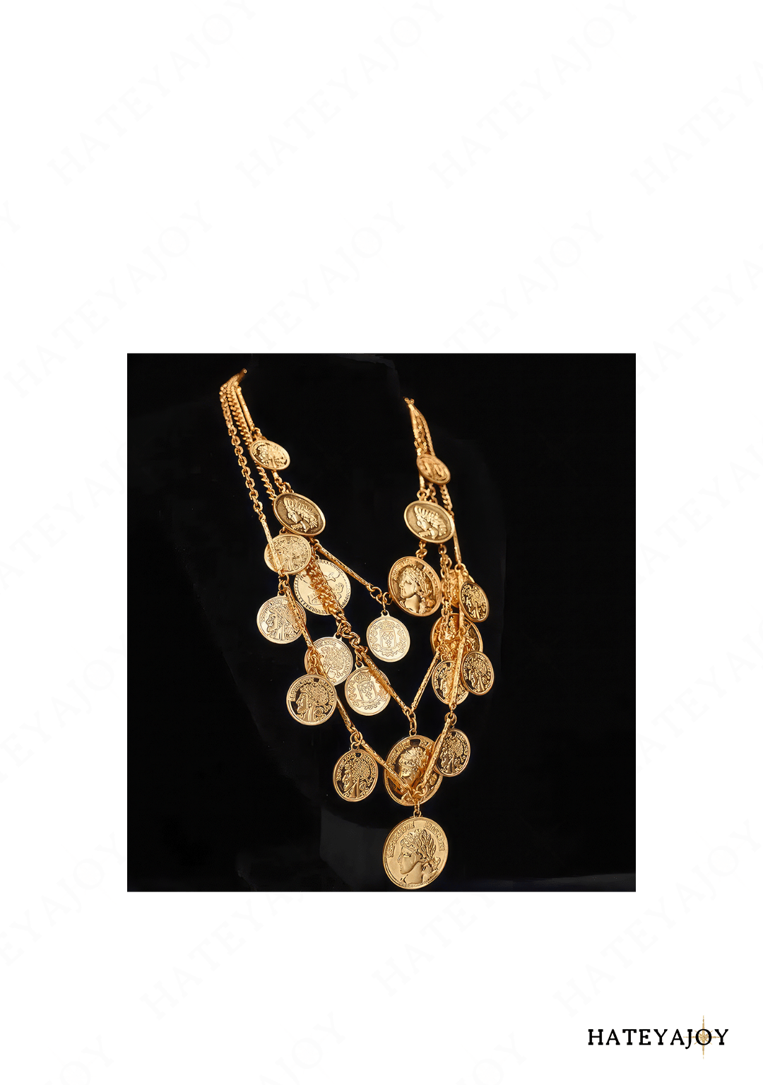 Collier Multi Pièces Look Bohème Chic | Brooklyn | HateyaJoy