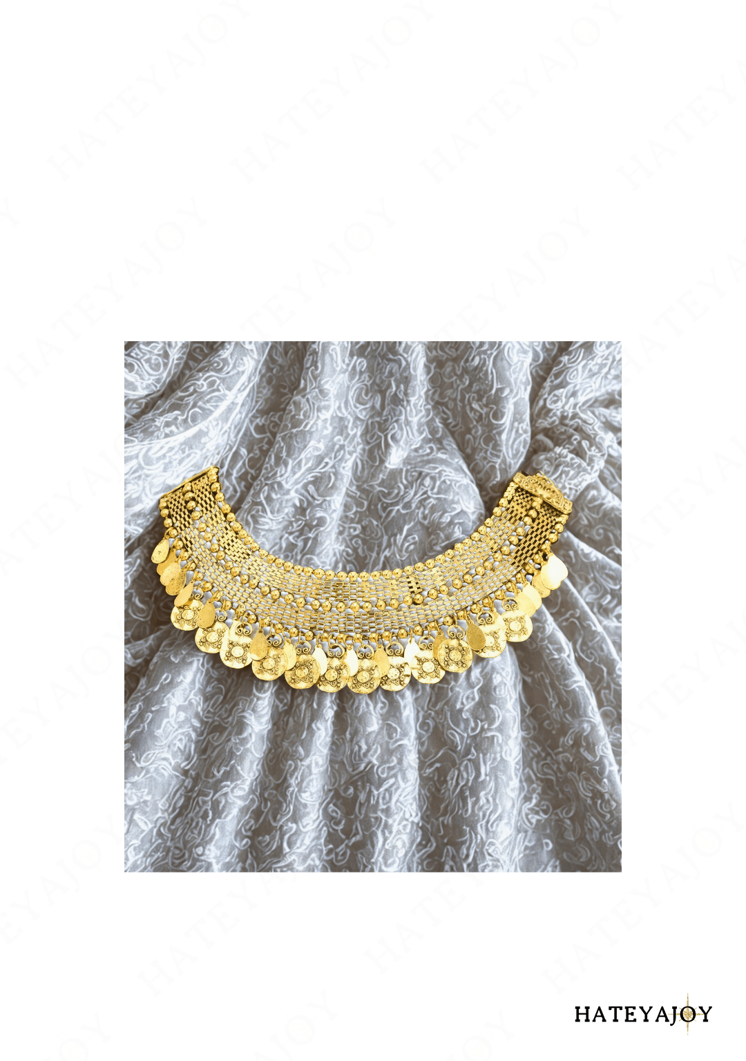 Collier Ras de Cou Pièces Bohème | Anyma | HateyaJoy