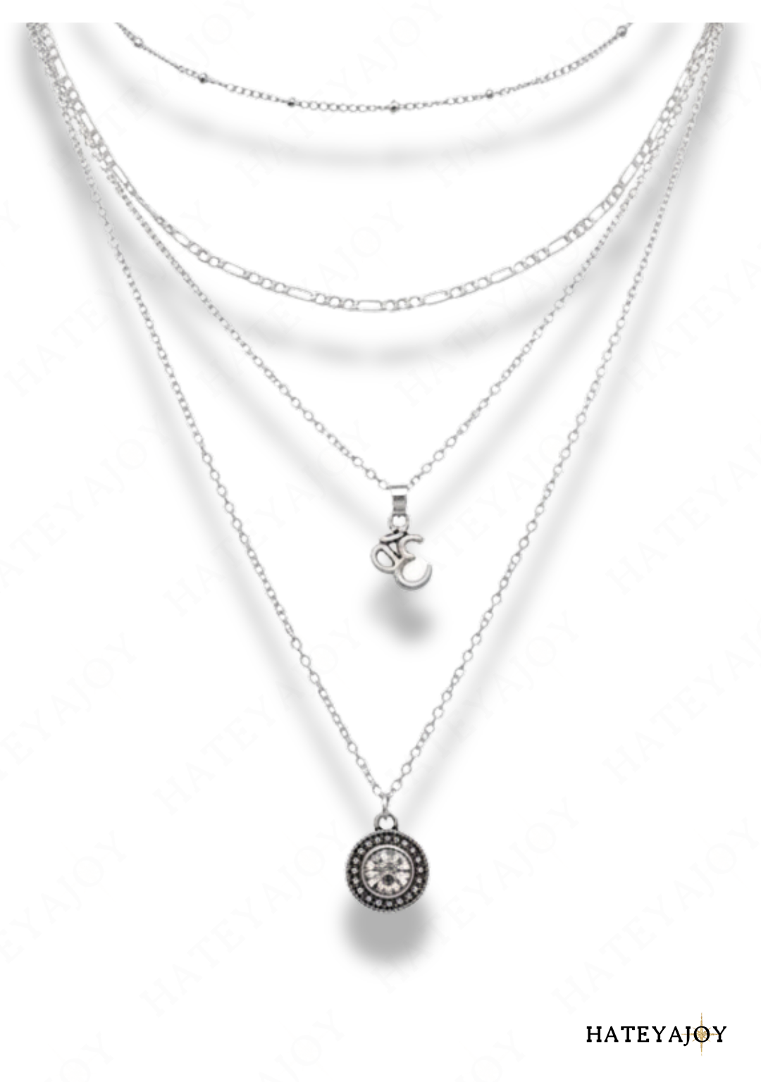 Collier multirang coeur - DES BIJOUX FANTAISIE