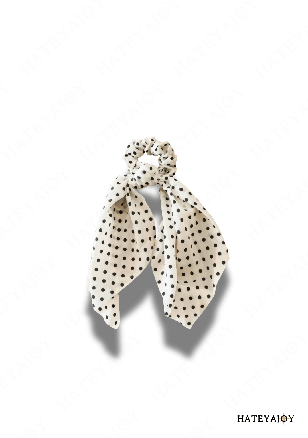 Tendance Boho Chic Foulard Femme | Wild Soul | HateyaJoy Blanc Pois Noir