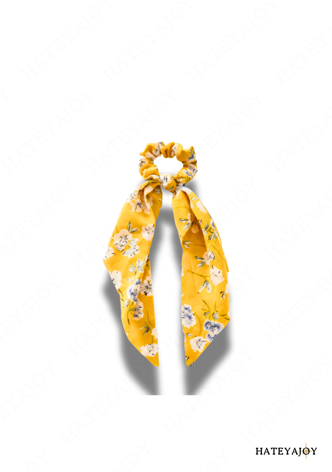 Tendance Boho Chic Foulard Femme | Wild Soul | HateyaJoy Jaune Pâle Fleur Blanc