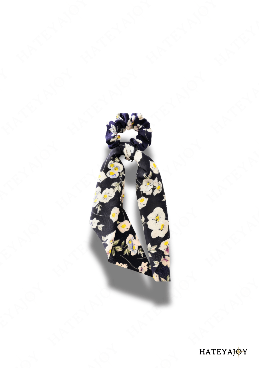 Tendance Boho Chic Foulard Femme | Wild Soul | HateyaJoy Noir Fleur Blanc Jaune