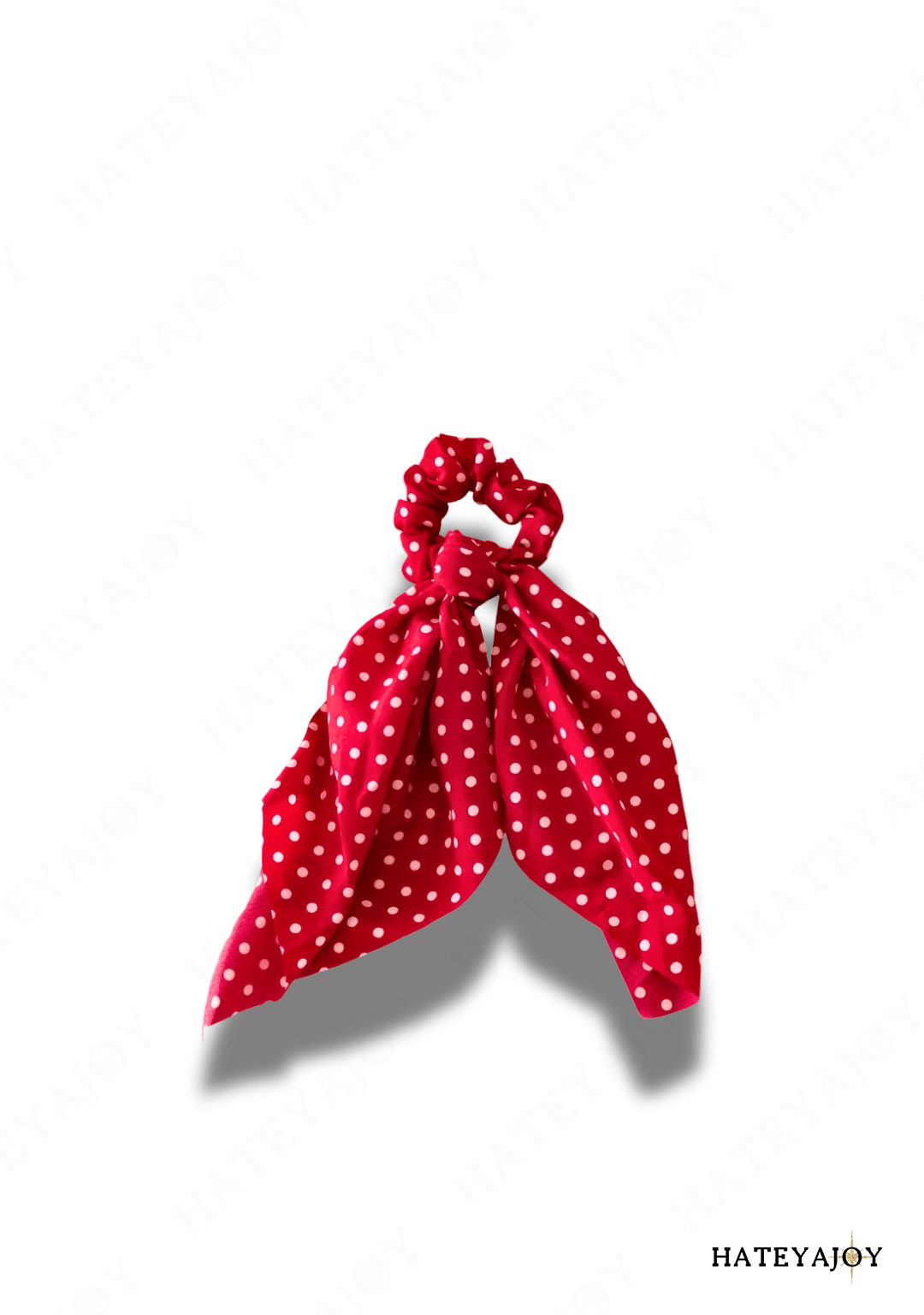 Tendance Boho Chic Foulard Femme | Wild Soul | HateyaJoy Rouge Pois Blanc