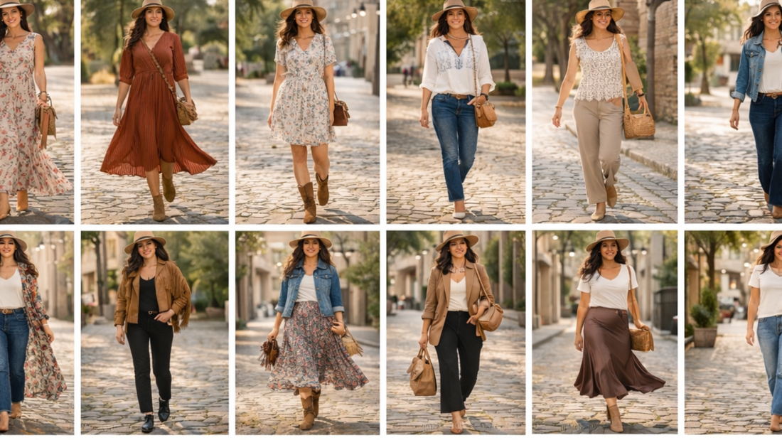 Indispensables Bohème Chic 2026 : 20 pièces + 12 tenues faciles