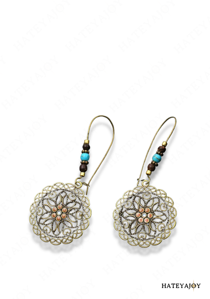 Boucles D'oreilles Bohème Vintage | Oriage
