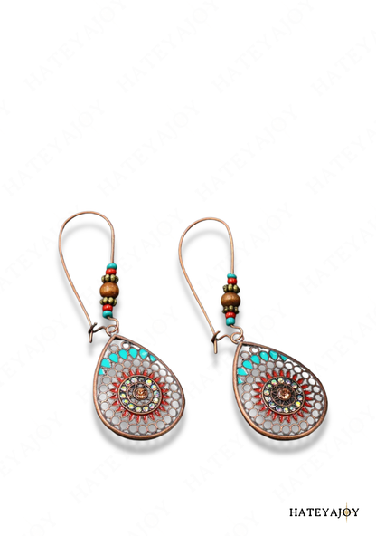 Boucles D'oreilles Bohème Vintage | Oriage