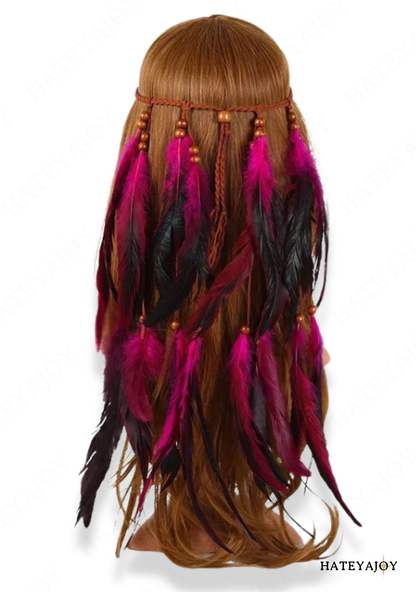 Accessoires Plumes Pour Cheveux | Halona