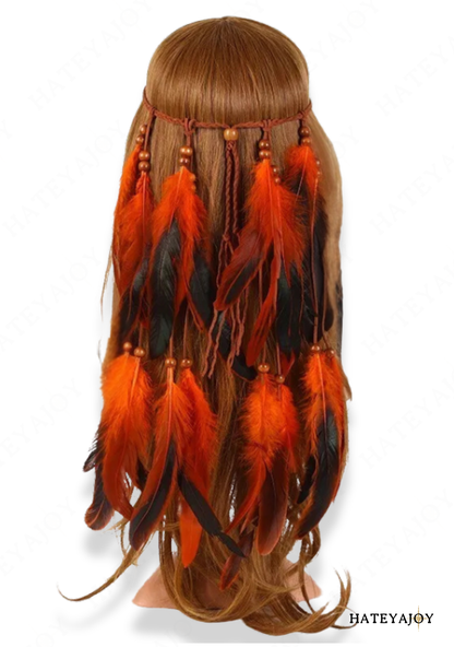 Accessoires Plumes Pour Cheveux | Halona