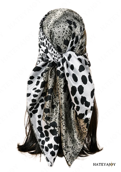 Foulards Soie Imprimé Léopard | Zaria