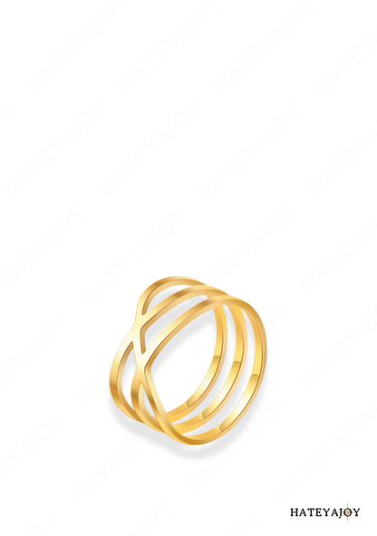 Bague 3 Anneaux Entrelacés | Gretchen