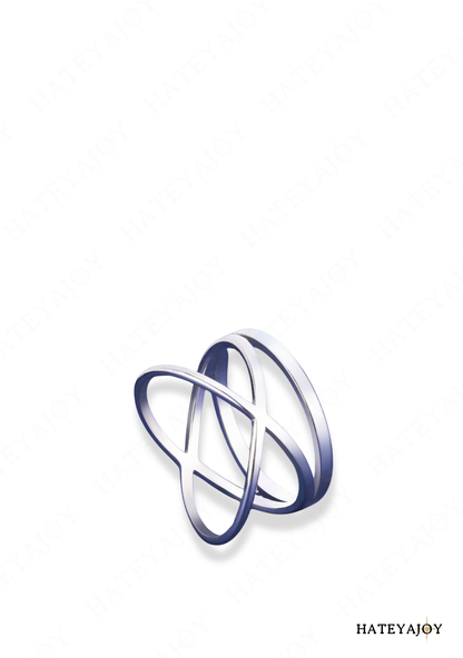 Bague Fine Croisée | Audra