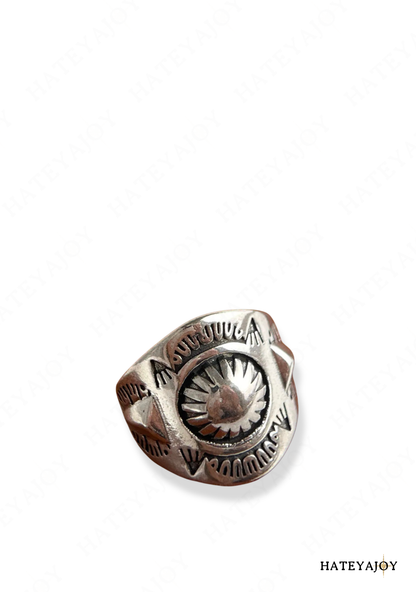 Bague Argent Femme Bohème | Dahlia