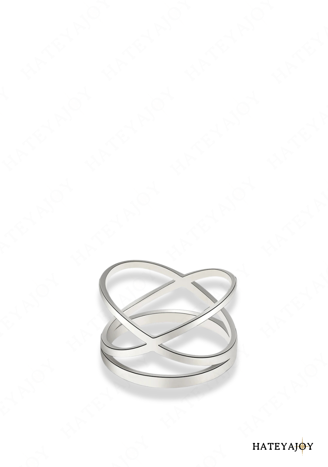 Bague Fine Croisée | Audra
