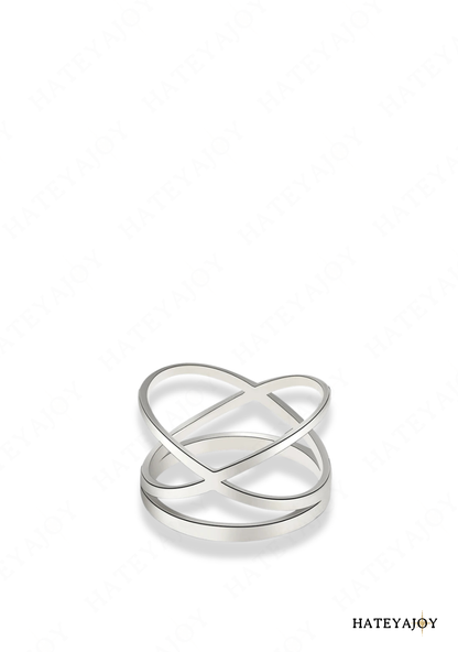 Bague Fine Croisée | Audra