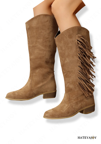 Bottes De Cowboy A Franges | Jeidi