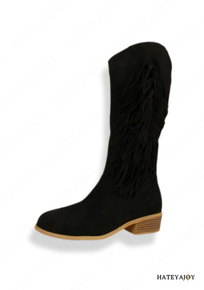 Bottes De Cowboy A Franges | Jeidi