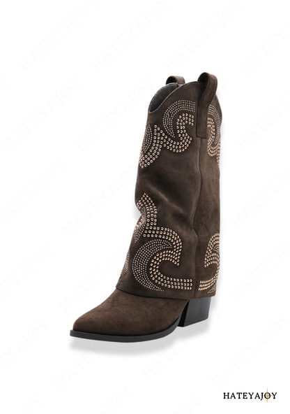 Bottes Style Cowboy Femme | Elnorae