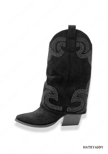 Bottes Style Cowboy Femme | Elnorae