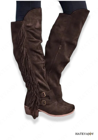 Botte Cowboy Femme Franges | Westy