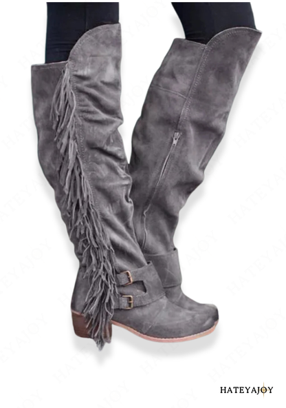 Botte Cowboy Femme Franges | Westy