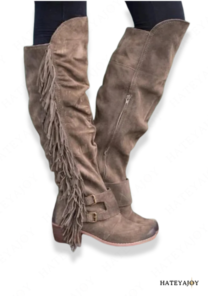 Botte Cowboy Femme Franges | Westy