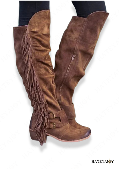 Botte Cowboy Femme Franges | Westy
