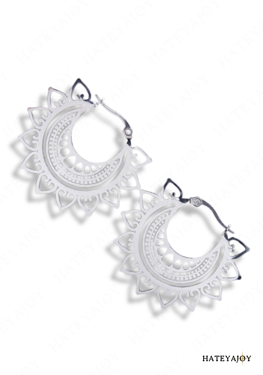 Boucles D'oreilles Créole Mandala | Mandy