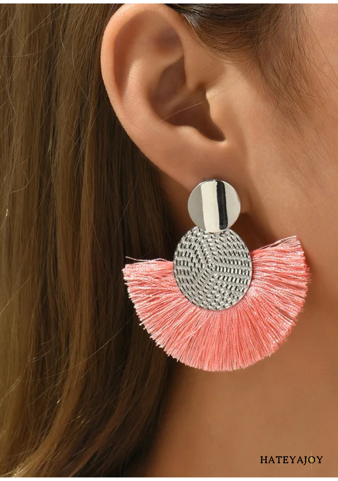 Boucles D'oreilles Pendantes Bohème | Eventail