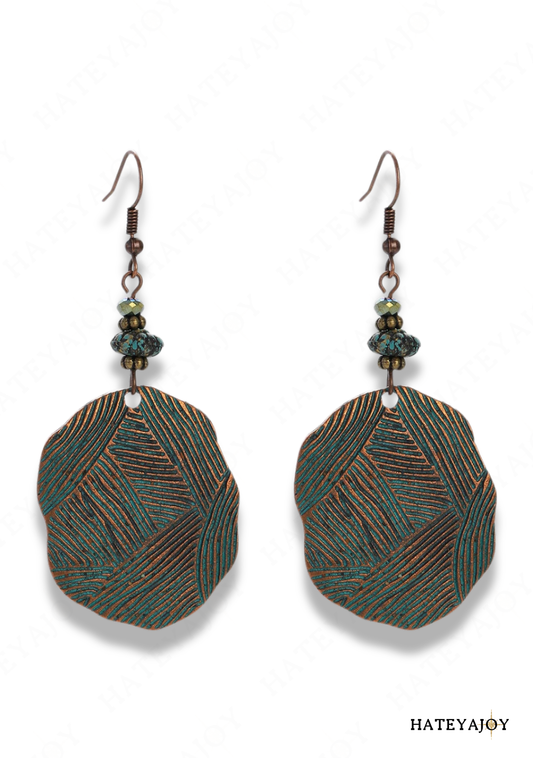 Boucles D'oreilles Forme Géométrique | India