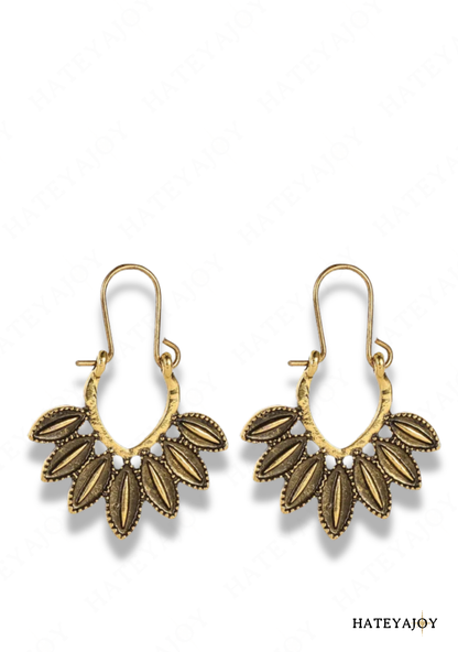 Boucles D'oreilles Petites Feuilles | VinLy
