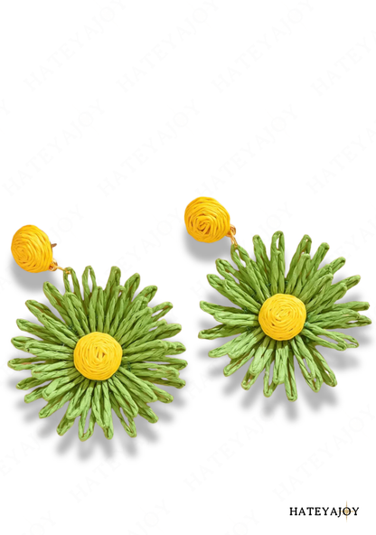 Boucles D'oreilles Pâquerette | Steely