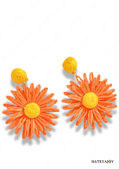 Boucles D'oreilles Pâquerette | Steely