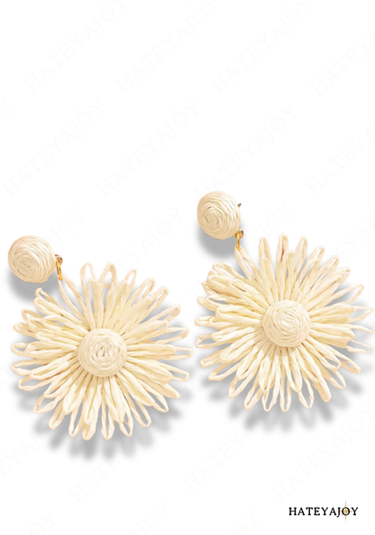 Boucles D'oreilles Pâquerette | Steely