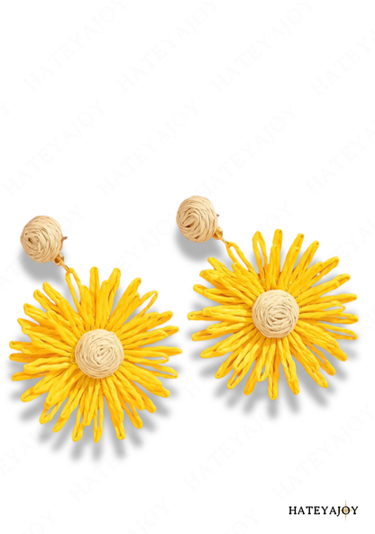 Boucles D'oreilles Pâquerette | Steely