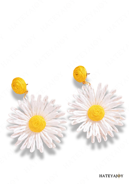 Boucles D'oreilles Pâquerette | Steely