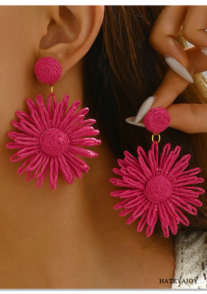 Boucles D'oreilles Pâquerette | Steely
