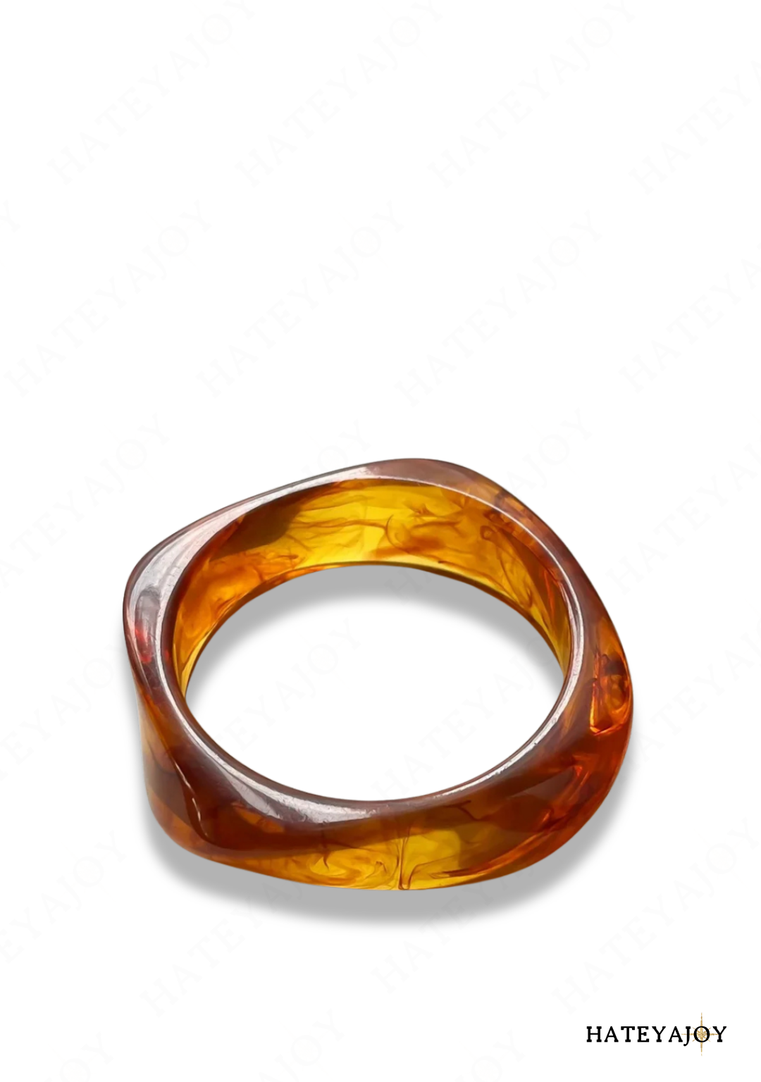 Gros Bracelet Résine<br>Nacréta