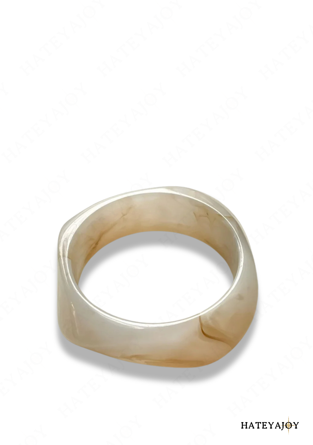 Gros Bracelet Résine<br>Nacréta