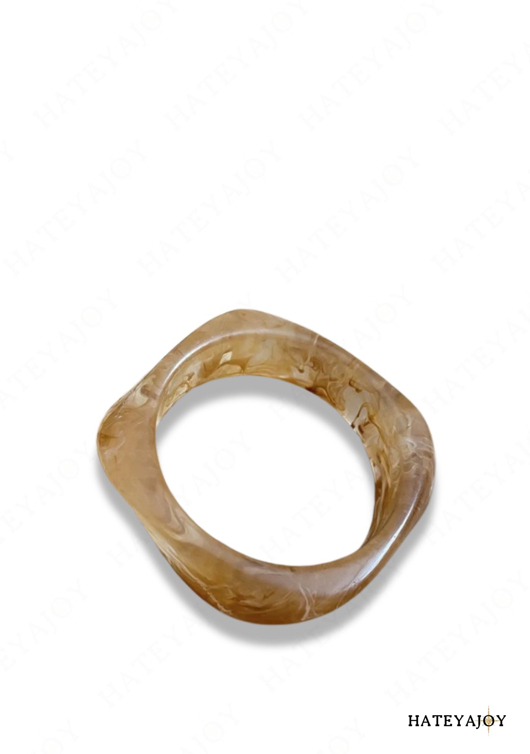 Gros Bracelet Résine<br>Nacréta