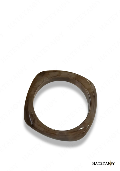 Gros Bracelet Résine<br>Nacréta
