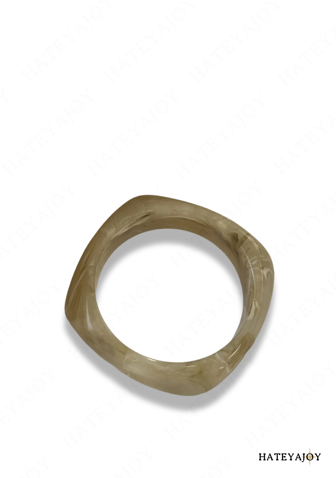 Gros Bracelet Résine<br>Nacréta