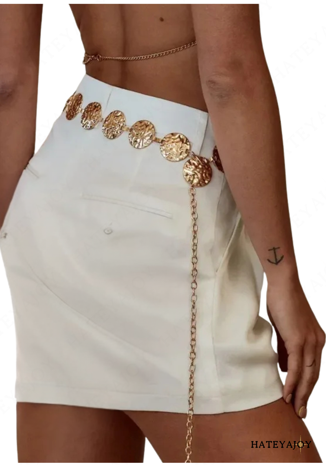 Ceinture Femme Dorée Chic | Kiara