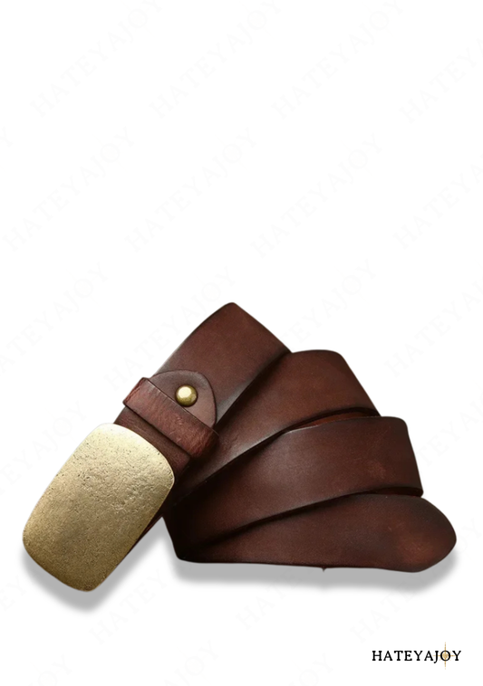 Ceinture Cuir Boucle Métal<br>Austin