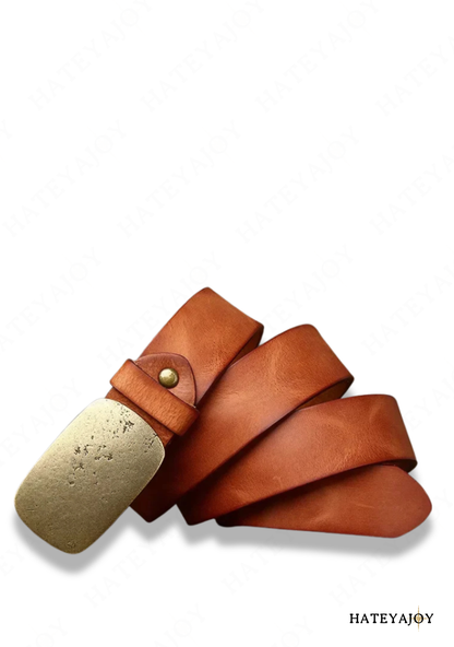 Ceinture Cuir Boucle Métal<br>Austin