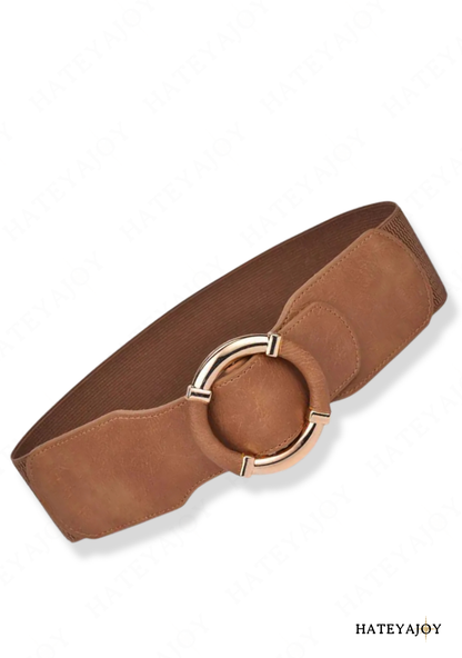 Ceintures Femme Large Elastique Dorée | Goldie